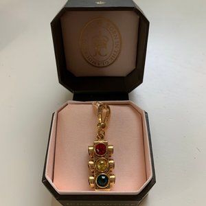 Gold Juicy Couture Traffic Light Charm